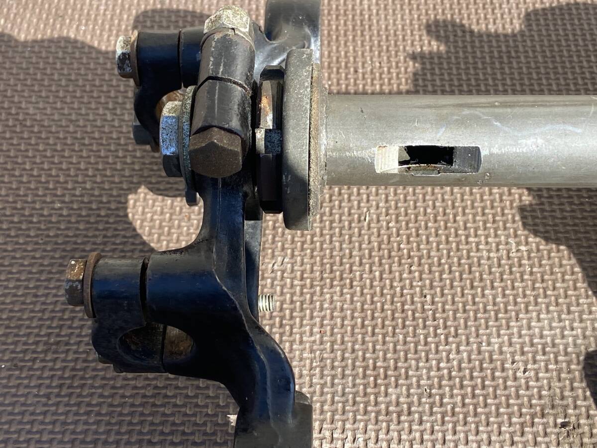 希少 当時物 DT250 DT1 DT1F 純正ステム 三つ又 トップブリッジ 絶版 旧車_画像10