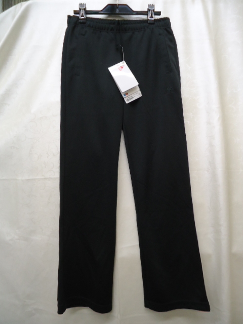 【KCM】Z-lecoq-59-O★展示品★【le coq sportif/ルコック】レディース　ウォームアップロングパンツ　QMWOJG11MG　ブラック　サイズO_画像1