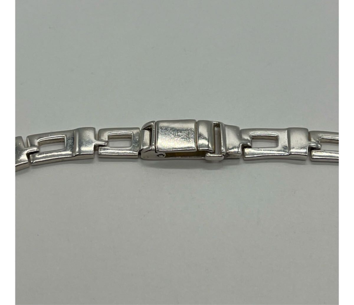 グッチ GUCCI Gシェイプ Gロゴ ネックレス SV925 オールドグッチ アクセサリー_画像3