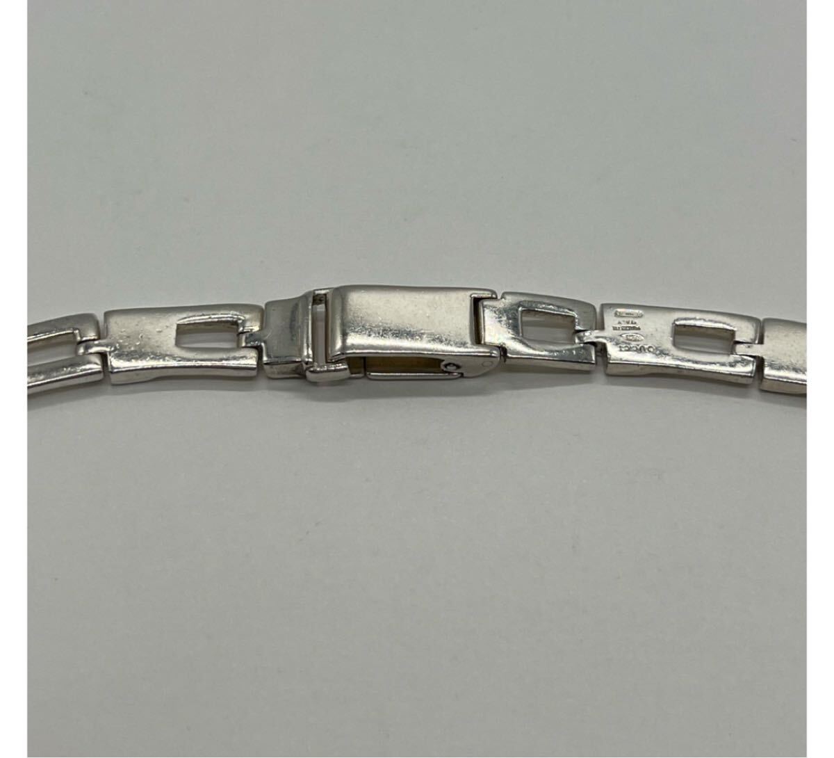 グッチ GUCCI Gシェイプ Gロゴ ネックレス SV925 オールドグッチ アクセサリー_画像4