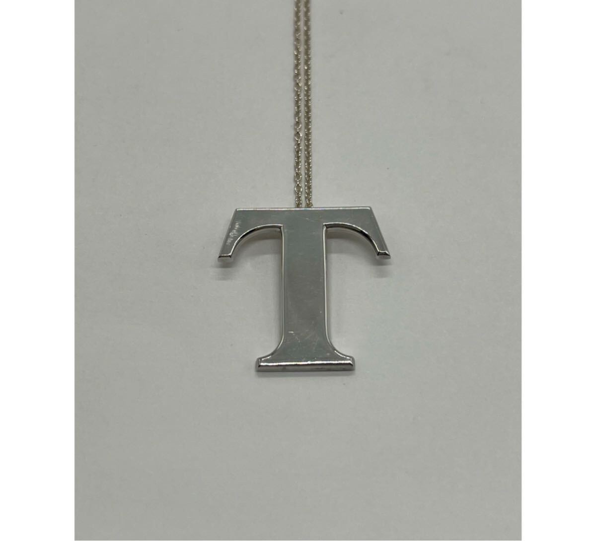 ティファニー TIFFANY Tロゴモチーフ ネックレス トヨタコラボ SV925 希少 ペンダント アクセサリー_画像2