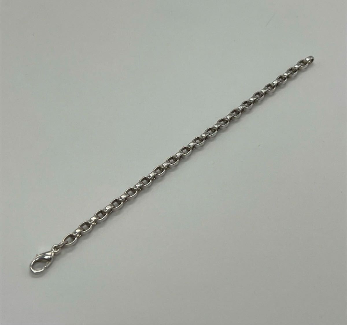 ティファニー TIFFANY オーバルリンクチェーン ブレスレット ドイツ製 SV925 アクセサリー 希少_画像2