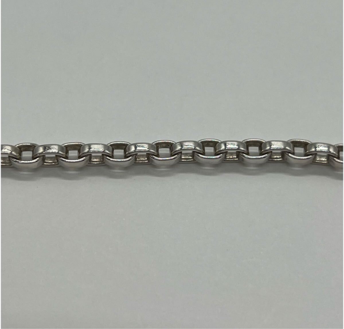 ティファニー TIFFANY オーバルリンクチェーン ブレスレット ドイツ製 SV925 アクセサリー 希少_画像9