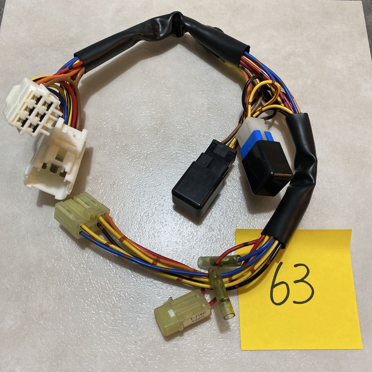 63 Yupiteru ユピテル エンジンスターター ハーネス T-116C トヨタ ダイハツ_画像1