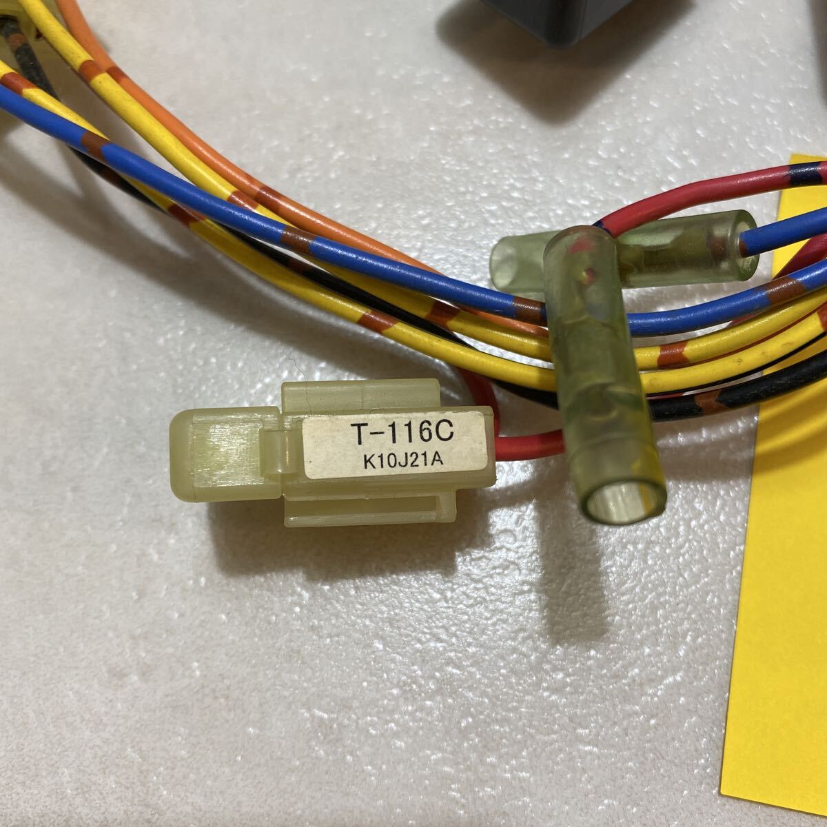 63 Yupiteru ユピテル エンジンスターター ハーネス T-116C トヨタ ダイハツ_画像2