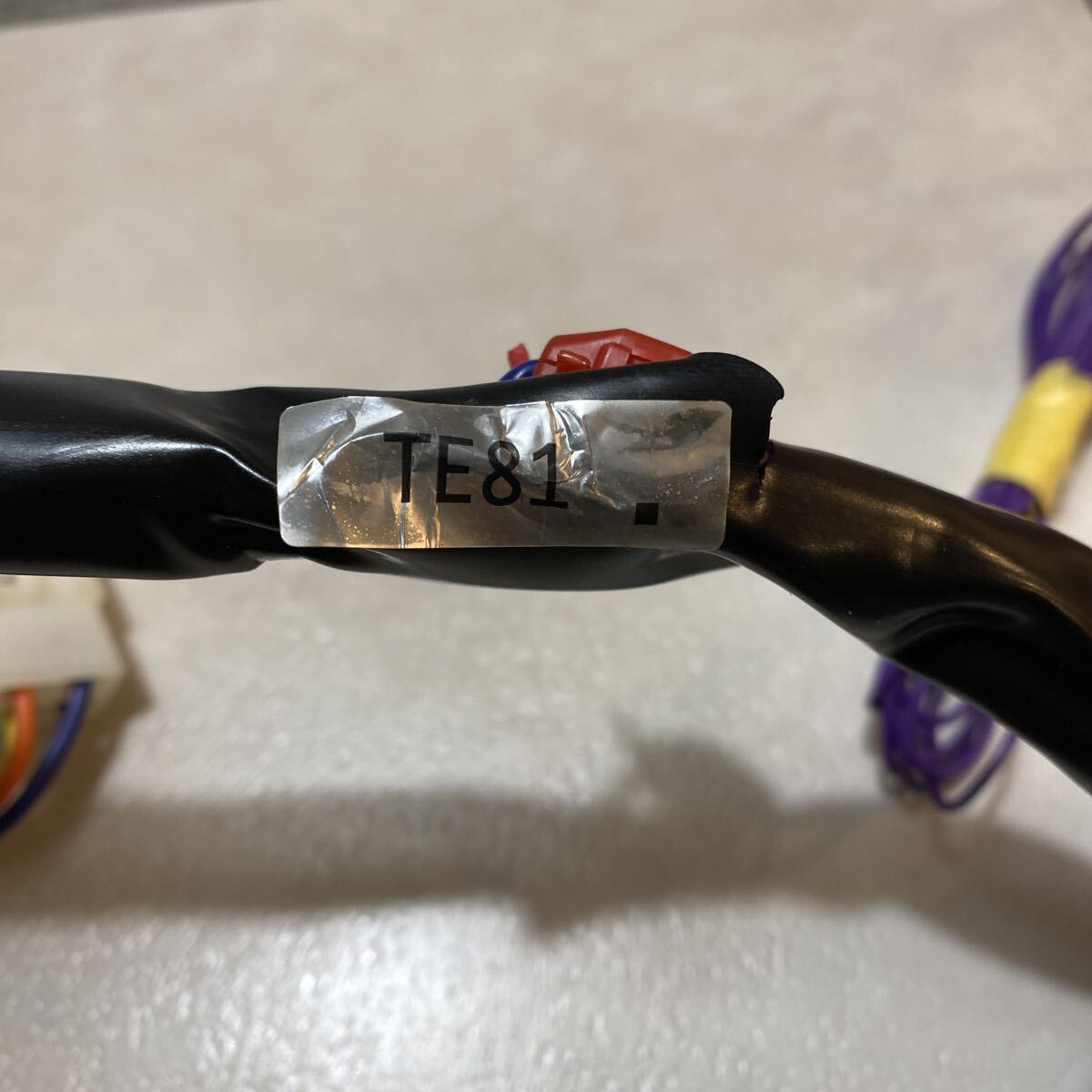 75 Carmate カーメイト エンジンスターター ハーネス TE81 トヨタ ダイハツ_画像2