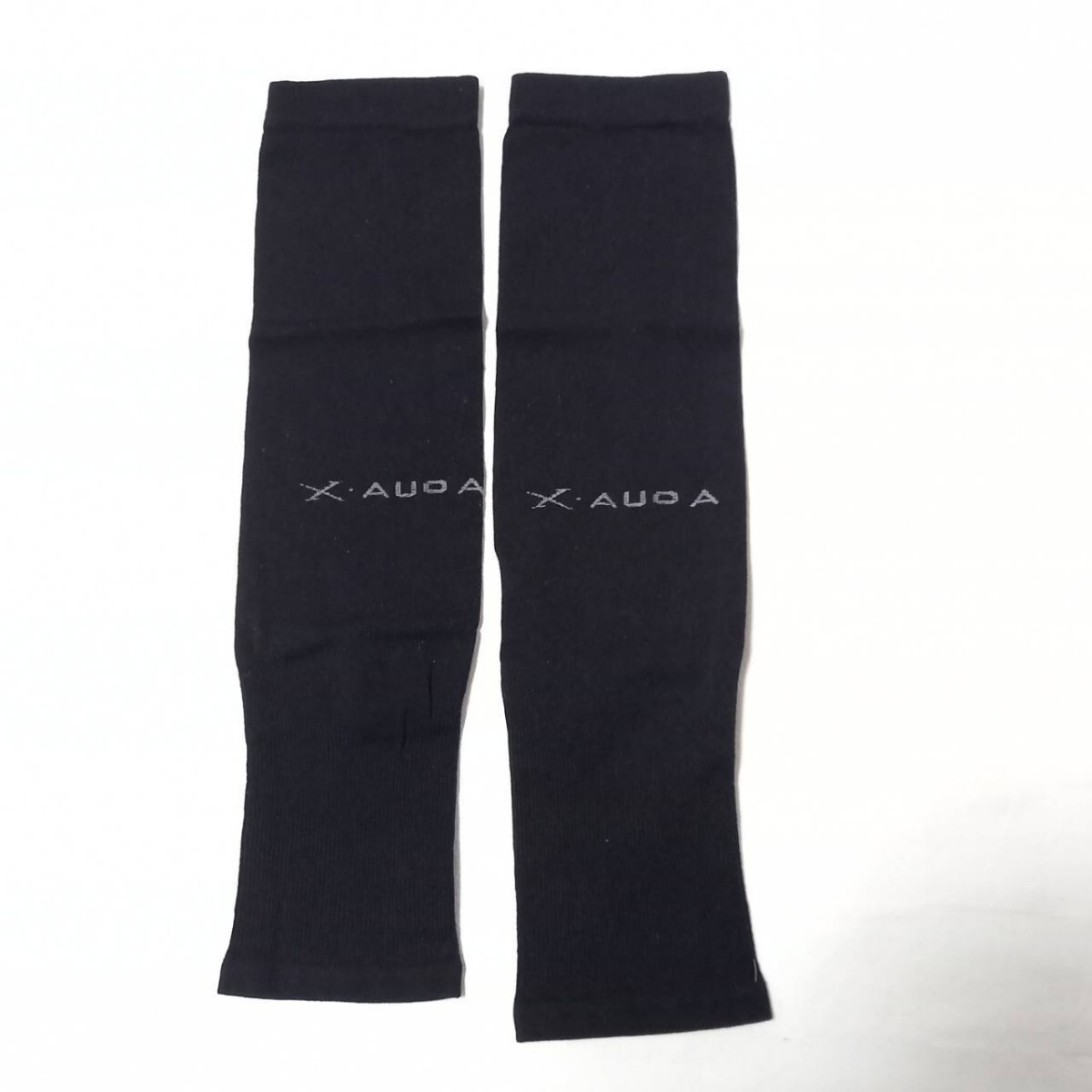 【防寒対策】アームカバー 指なし 2セット 4枚 ブラック 冷感 紫外線対策 UVカット レディース 腕カバー 日焼け防止 手袋_画像5