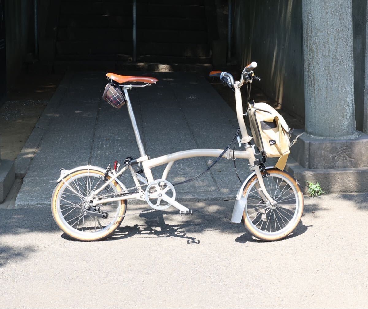 brompton barbour 折りたたみ自転車_画像1