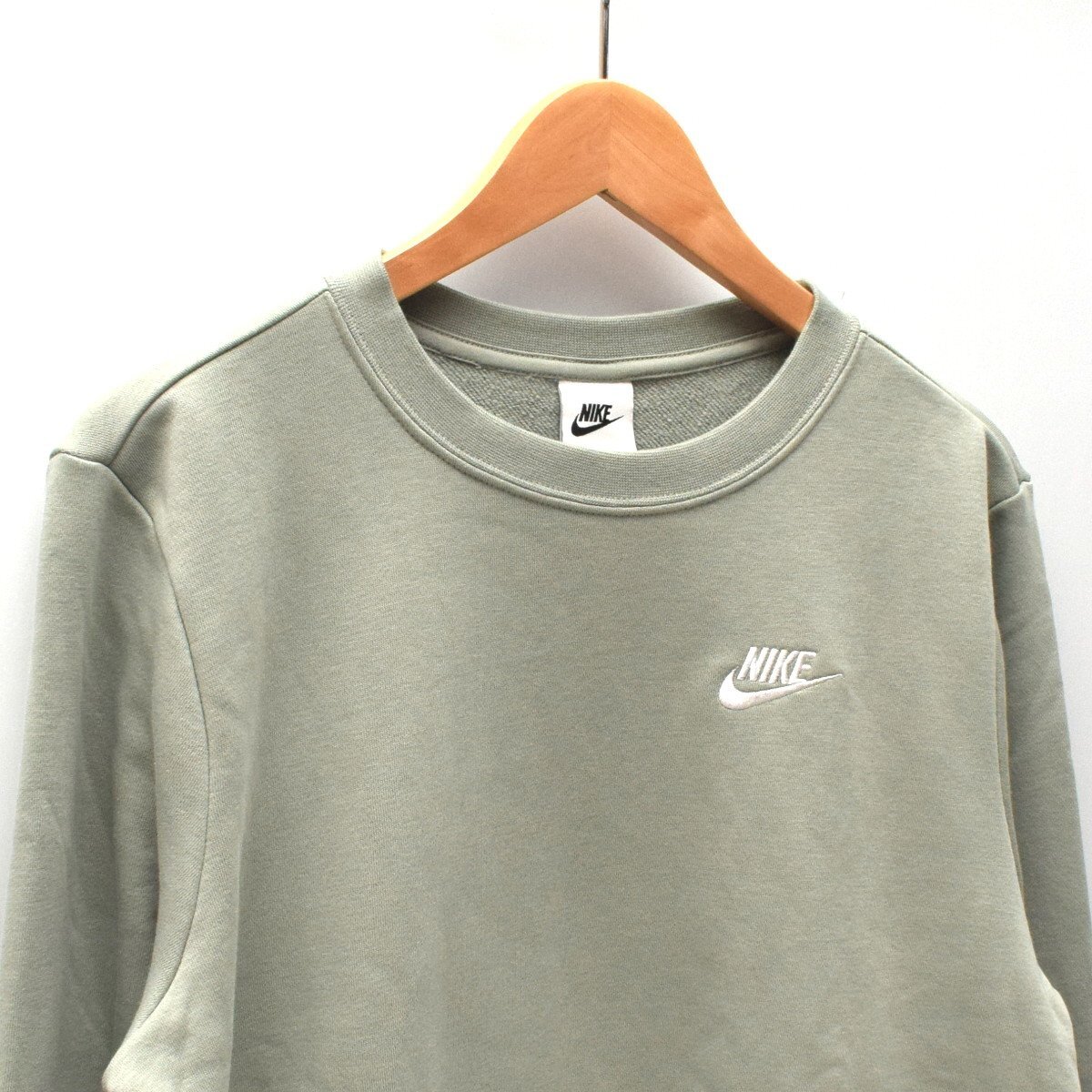 【未使用】NIKE ナイキ クラブ フリース スウェットシャツ トレーナー SIZE:L DQ5474-370 ※参7480円 [S108075]_画像3