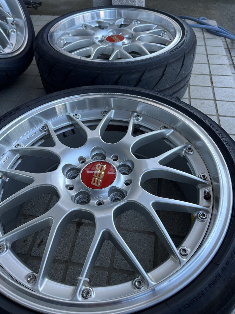 ◆BBS RS900・904 18インチ　8J・8.5J ＋40＋30 5H 114.3 FORGED鍛造　シバタイヤ付　アルファード　ヴェルファイア　チェイサー_画像3