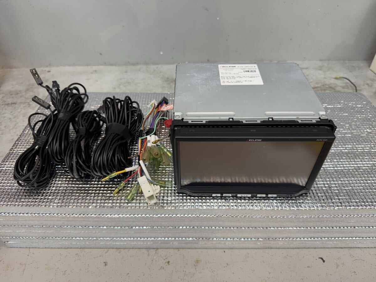通電確認済み　イクリプス　AVN-G01MK2 フルセグ メモリーナビ　フルセグ　地デジ_画像1