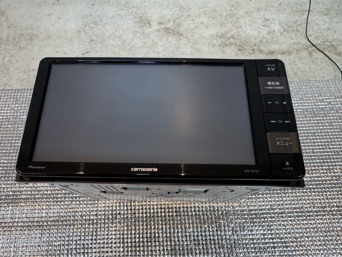 カロッツェリア 楽ナビ　メモリーナビ　RW-303 ジャンク品　部品取り_画像2