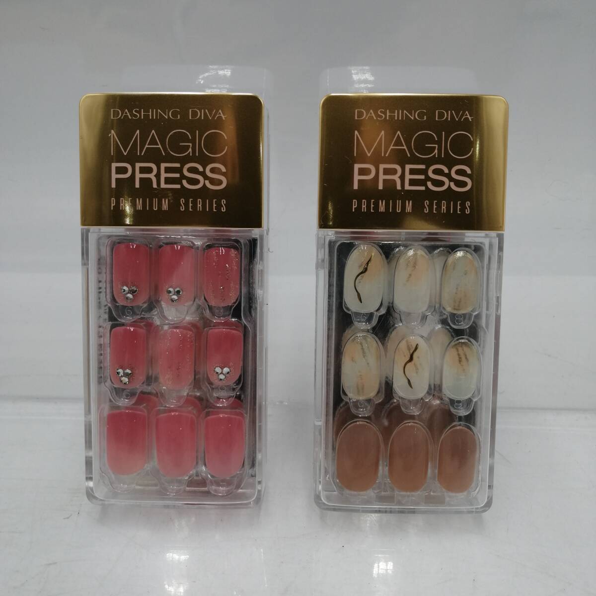 y3779 新品未使用 DASHING DIVA MAGIC PRESS PREMIUM SERIES ダッシングディバ ネイルチップ ペディキュア 6色 スペシャルコレクション4色_画像6