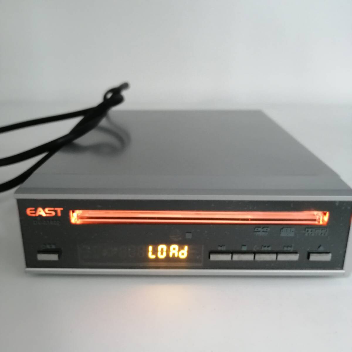y4017 EAST DVD PLAYER DVDプレーヤー DV-S1802 総会シンプル操作 コンパクト リモコン付属 通電のみ確認済み_画像10