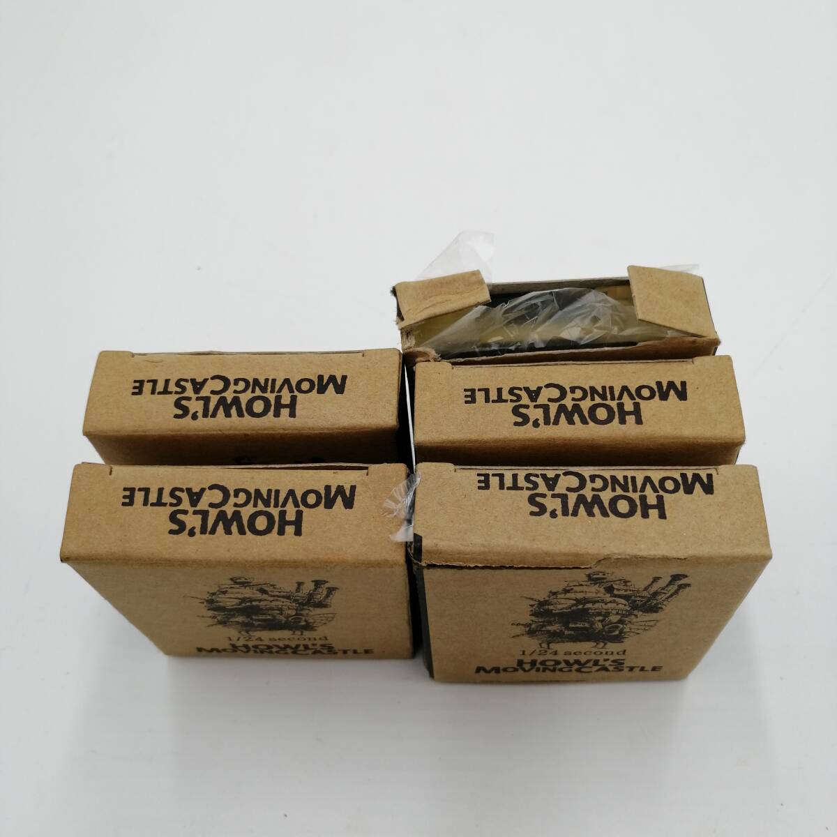 y4030 HOWL'S MOVINGCASTLE 1/24second ハウルの動く城 アクリルブロック 18個まとめ 13個未開封 5個開封済み ジブリ作品 コレクション_画像7