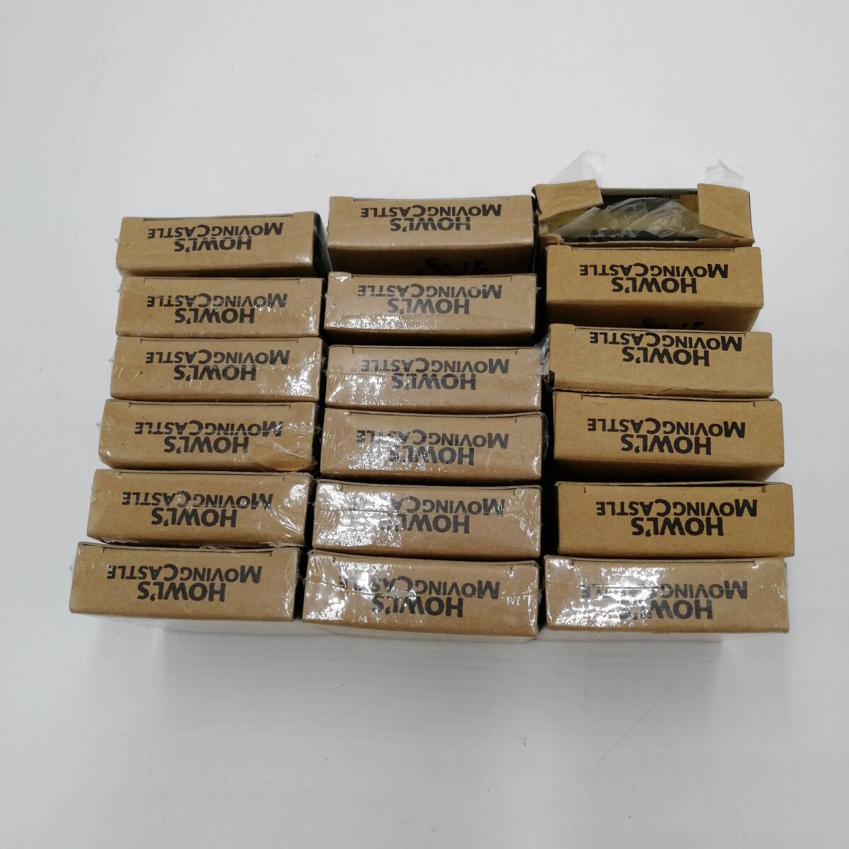 y4030 HOWL'S MOVINGCASTLE 1/24second ハウルの動く城 アクリルブロック 18個まとめ 13個未開封 5個開封済み ジブリ作品 コレクション_画像3