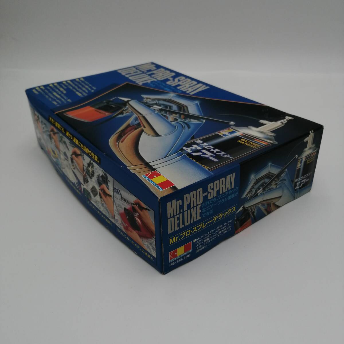 D1115 スプレーガン 2点セット Mr.PRO-SPRAY DELUXE / タカラ MICRO TOUCH ミクロタッチ / フィギュア 塗装 スプレー_画像4