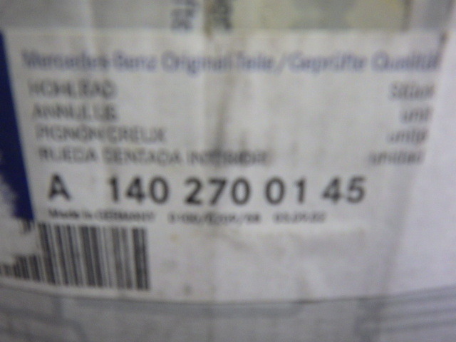 メルセデスベンツ オートマチックトランスミッション パーツ リングギヤ 純正新品 140270 0145_画像5