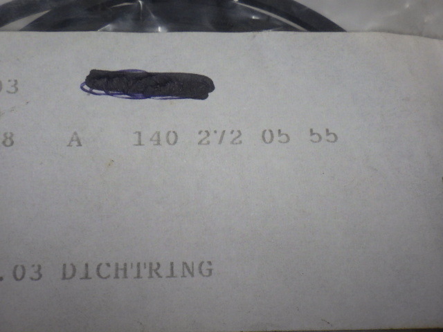 メルセデスベンツ オートマチックトランスミッション パーツ 純正新品 140 272 0555_画像2