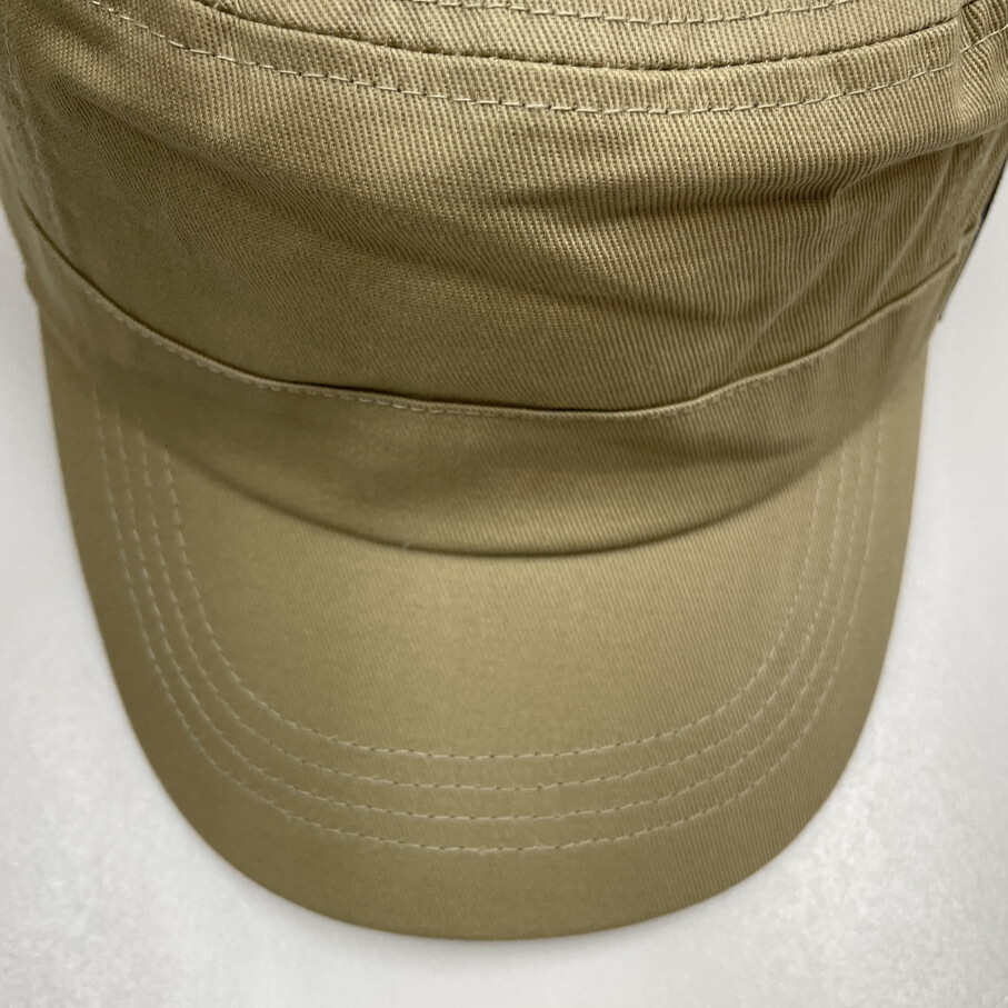 Dickies ベージュ ワークキャップ スポーツ ゴルフ バイクミリタリートラックキャンプアウトドアオートバイ 帽子生地コットン ディッキーズ_画像3