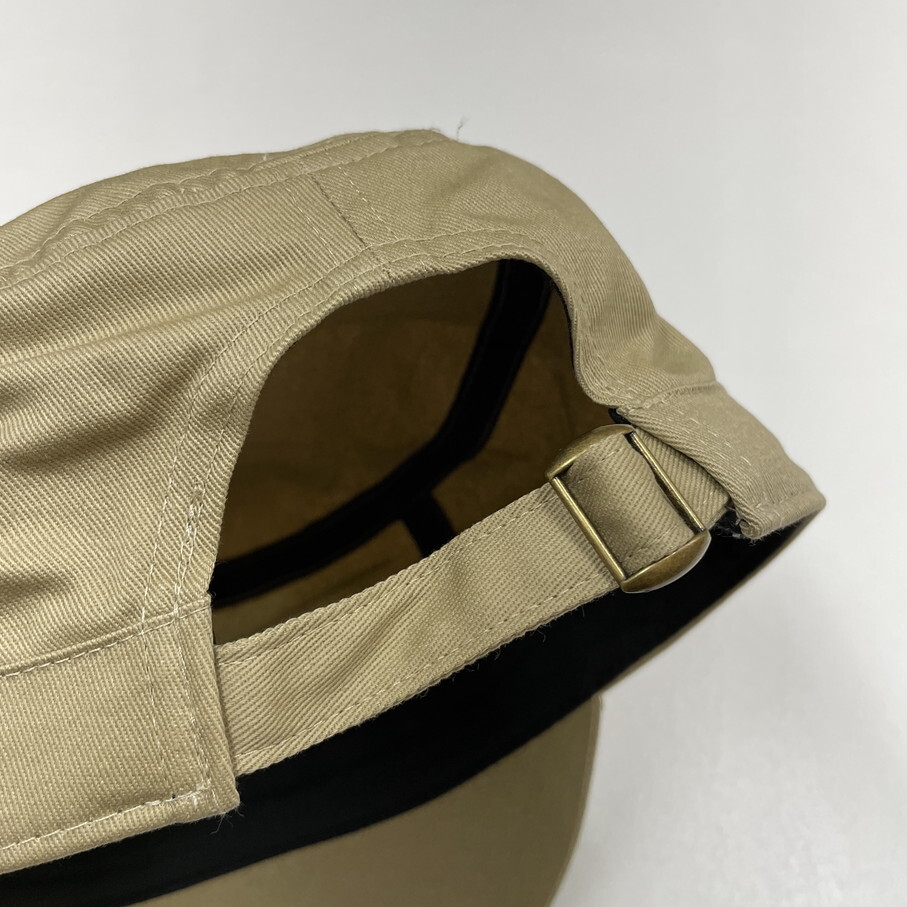 Dickies ベージュ ワークキャップ スポーツ ゴルフ バイクミリタリートラックキャンプアウトドアオートバイ 帽子生地コットン ディッキーズ_画像8