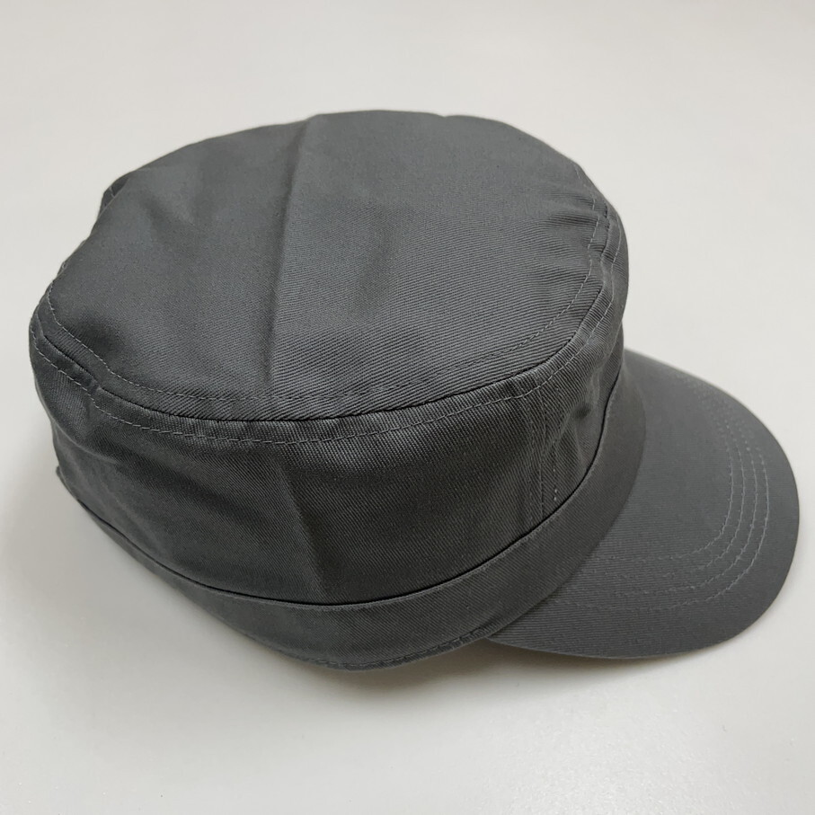 Dickies グレー ワークキャップ スポーツ ゴルフ バイクミリタリートラックキャンプアウトドアオートバイ 帽子生地コットン ディッキーズ_画像6