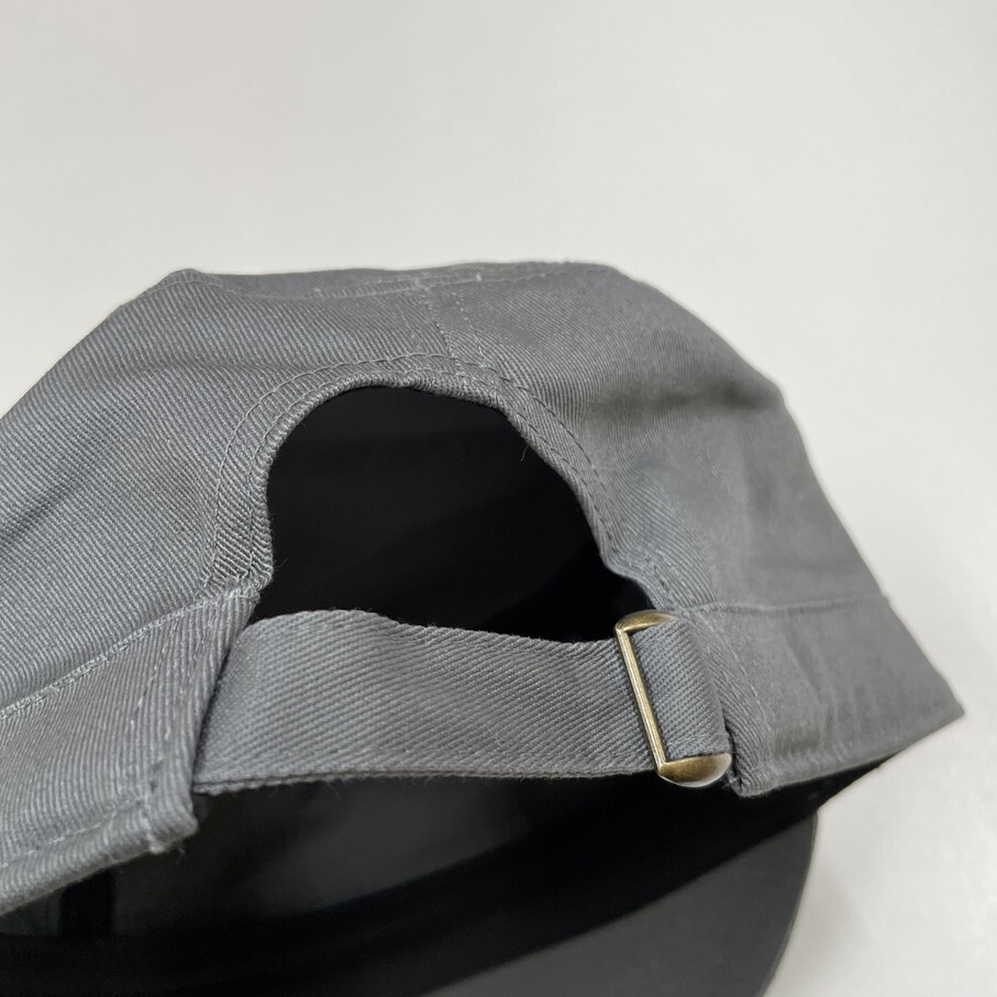 Dickies グレー ワークキャップ スポーツ ゴルフ バイクミリタリートラックキャンプアウトドアオートバイ 帽子生地コットン ディッキーズ_画像8