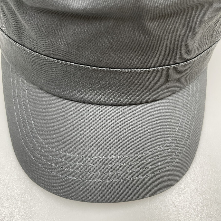 Dickies グレー ワークキャップ スポーツ ゴルフ バイクミリタリートラックキャンプアウトドアオートバイ 帽子生地コットン ディッキーズ_画像3