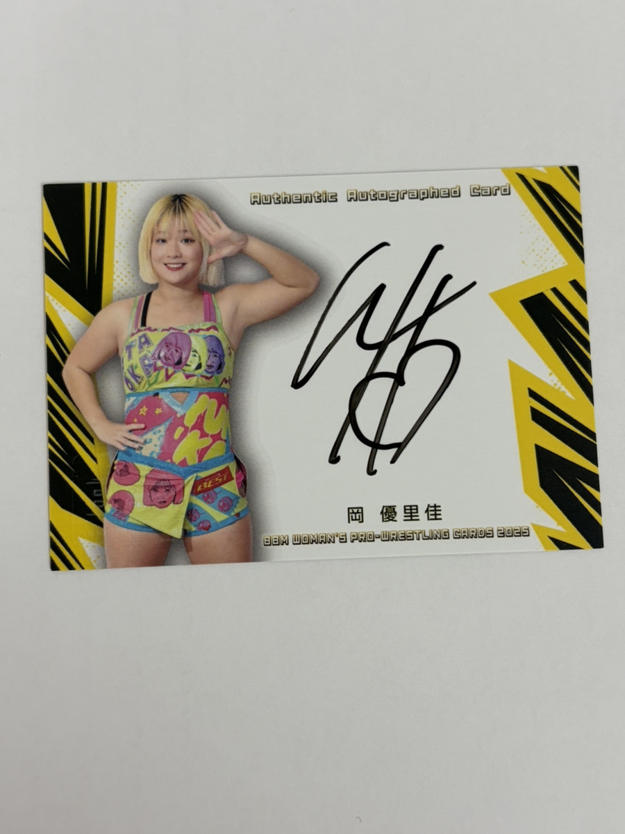  холм super .. автограф автограф карта BBM женщина Professional Wrestling 2025 100 листов ограничение 31/100