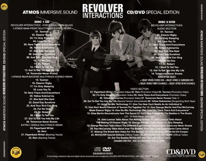 THE BEATLES / REVOLVER INTERACTIONS - ATMOS IMMERSIVE SOUND (CD+DVD)