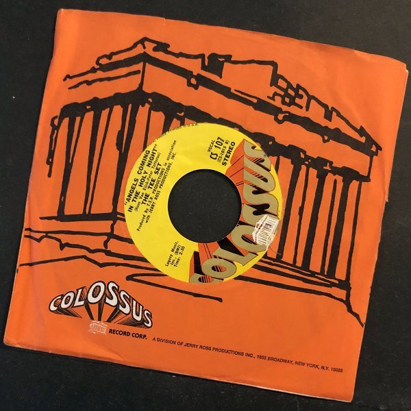 THE TEE SET' Ma Belle Amie US盤シングル Colossus 1969_画像2