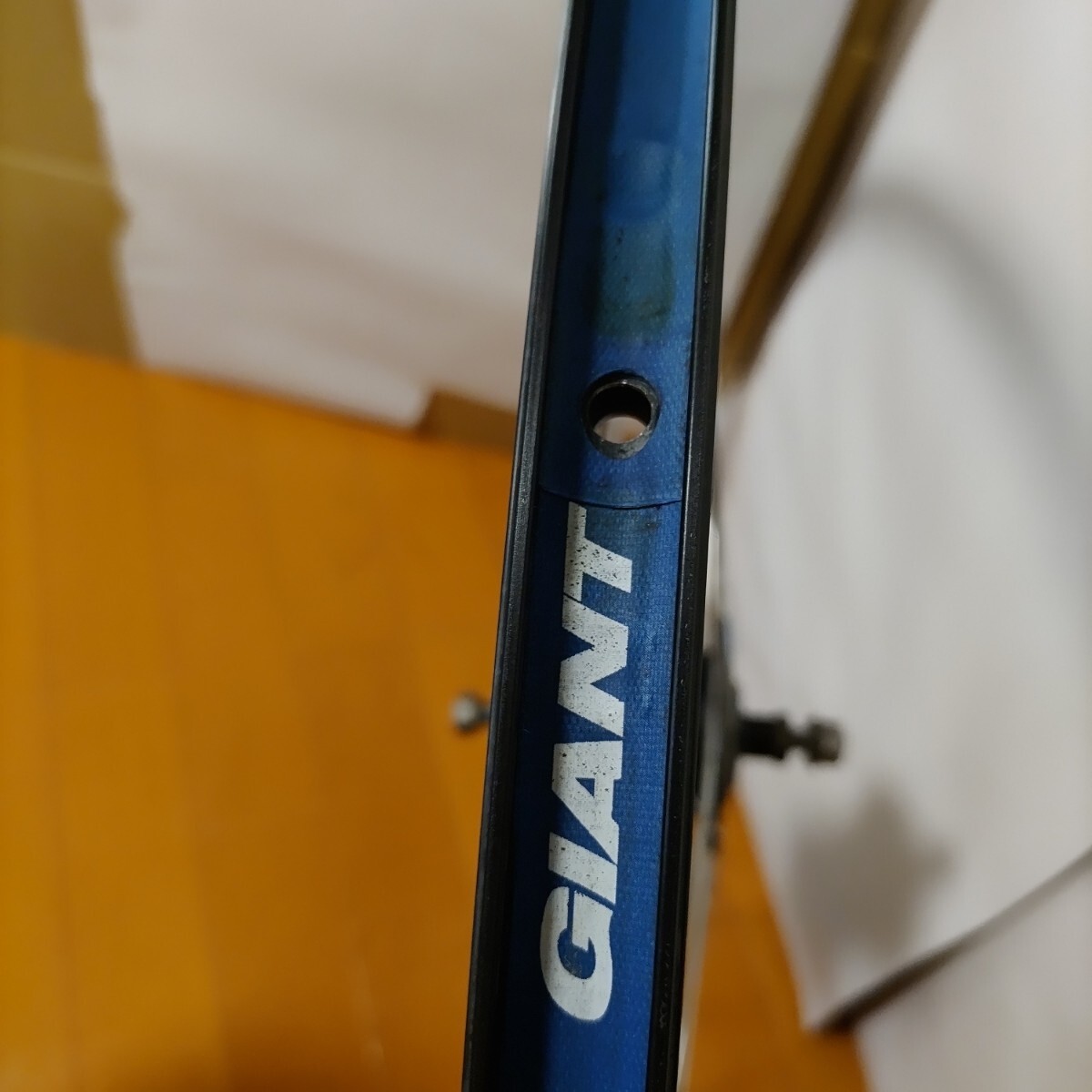 フロント700Cクリンチャー ハブダイナモ ライト付_画像5