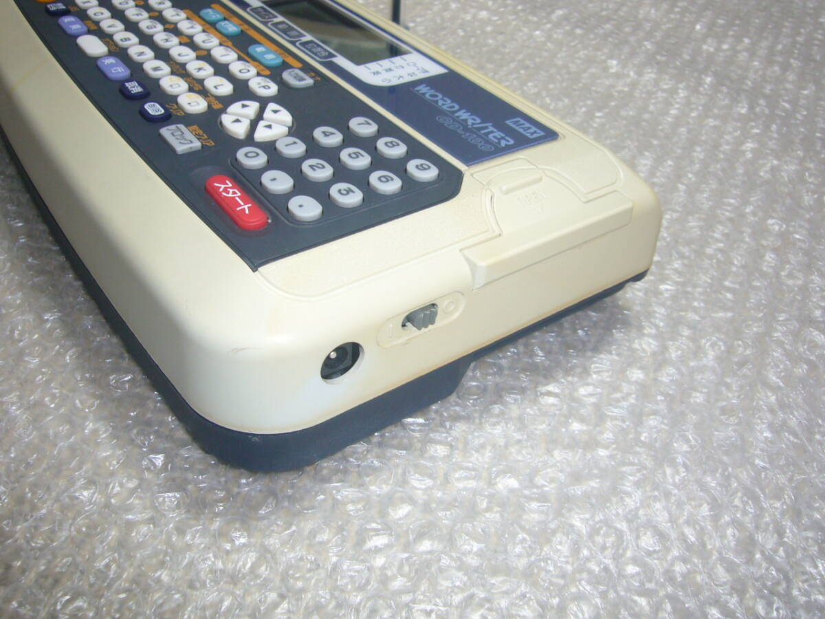 即決　動作確認済　CD-100　ワードライタ　電源、黒ボールペン1本、替芯（黒）10本付　マックス　ワードライター_画像6