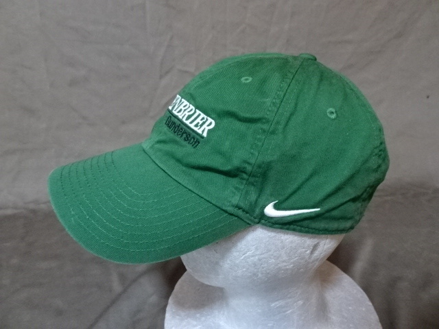 激レア USA購入【NIKE】【HERITAGE86】アメリカ企業モノ オレゴン州 鉄道部品製造【Greenbrier Gunderson】ロゴ刺繍入りキャップ 中古品_画像3