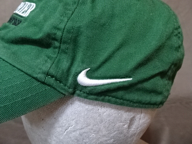 激レア USA購入【NIKE】【HERITAGE86】アメリカ企業モノ オレゴン州 鉄道部品製造【Greenbrier Gunderson】ロゴ刺繍入りキャップ 中古品_画像4