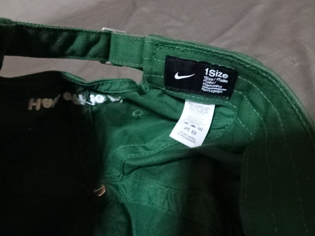 激レア USA購入【NIKE】【HERITAGE86】アメリカ企業モノ オレゴン州 鉄道部品製造【Greenbrier Gunderson】ロゴ刺繍入りキャップ 中古品_画像8