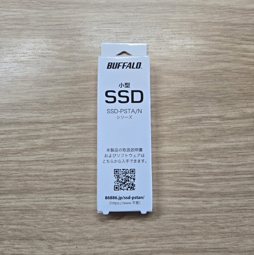 BUFFALO　バッファロー　小型SSD SSD-PST1.0U3BA/N _画像3