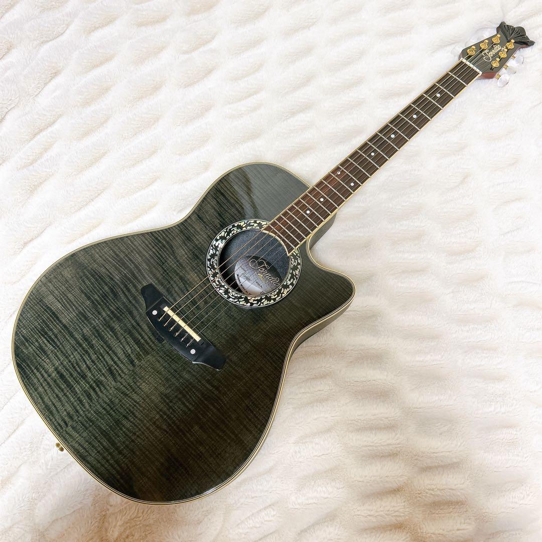  Morris Tornado ZⅡ-EX тигр . электроакустическая гитара Tornado