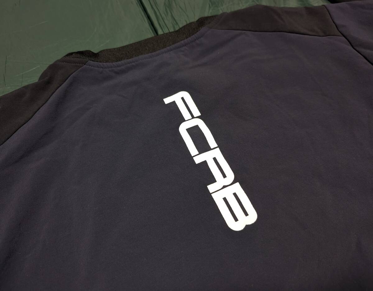 極美品★SOPH/F.C.Real Bristol /F.C.R.B./エフシーアールビー/リアルブリストル 防風/撥水 裏メッシュ LYCRA ストレッチ クルーネック M _画像5