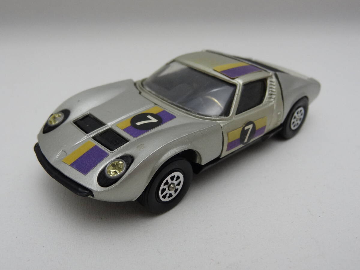 希少 CORGI コーギー ランボルギーニ ミウラ シルバー 1/43 Lamborghini Miura_画像2