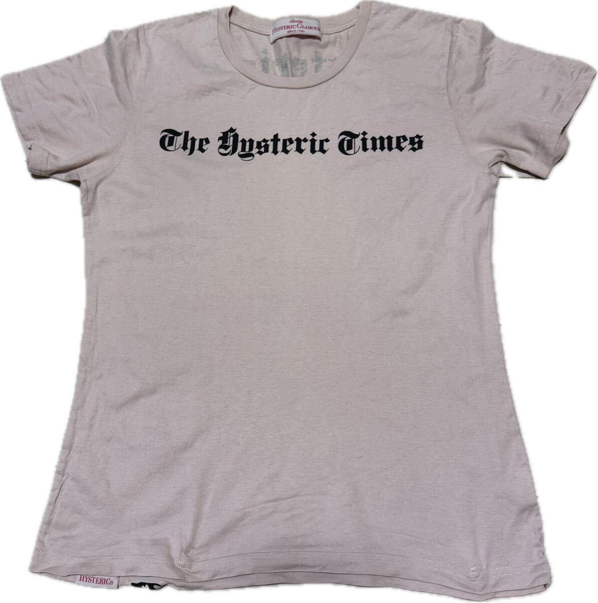 HYSTERIC GLAMOUR ヒステリックグラマー 半袖 Tシャツ レディースフリーサイズ ヌードガール_画像2