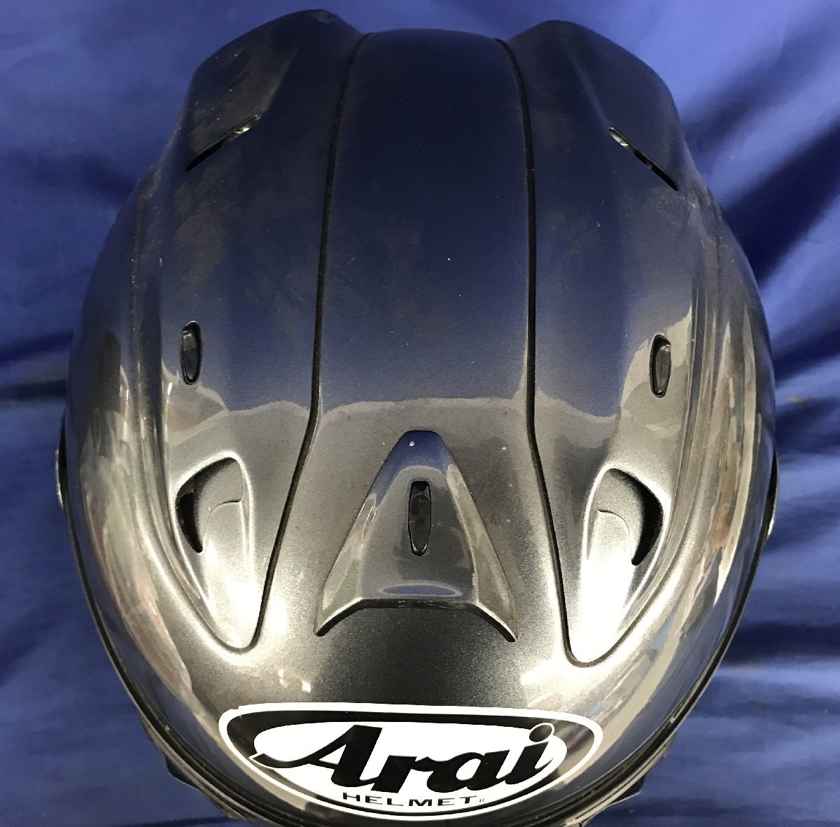*35-005* шлем ARAI ARAI full-face шлем RX-7 RRⅣ L размер 59-60cm отсутствует * царапина есть [140]