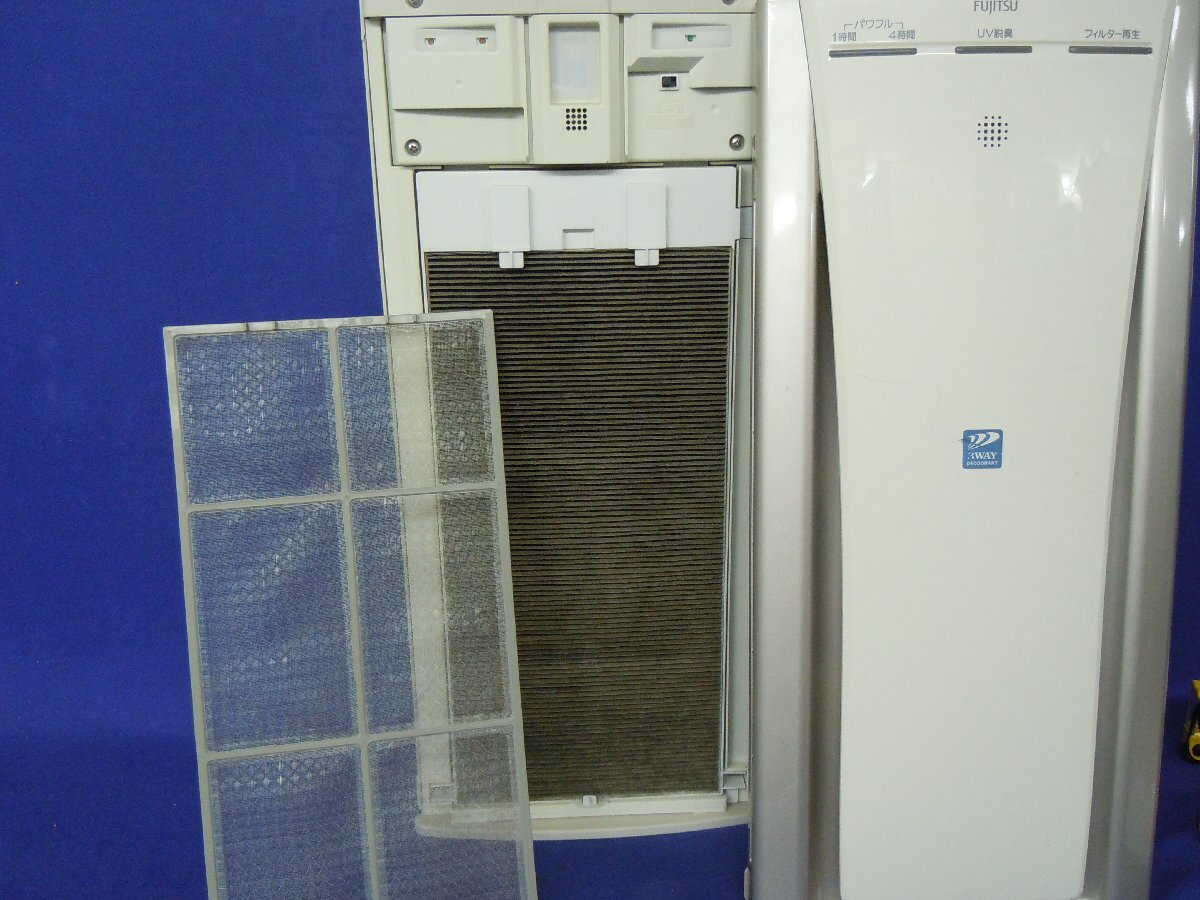 *26-014* кондиционер бытовая техника Fujitsu zenelaru дезодорирующий машина DAS-301R рабочий товар 2007 год производства / игрушка Repetto собака кошка дезодорация [140]