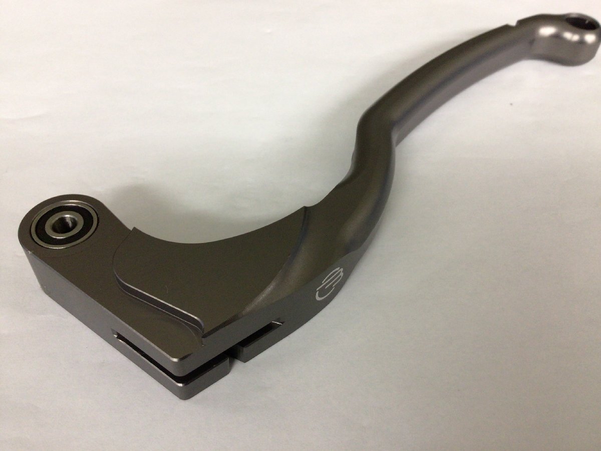 ★＠３８０★【送料無料】 ベルリンガー リペアレバー ワイヤー式 クラッチレバー LEE_2 チタンカラー【未使用品】_画像2