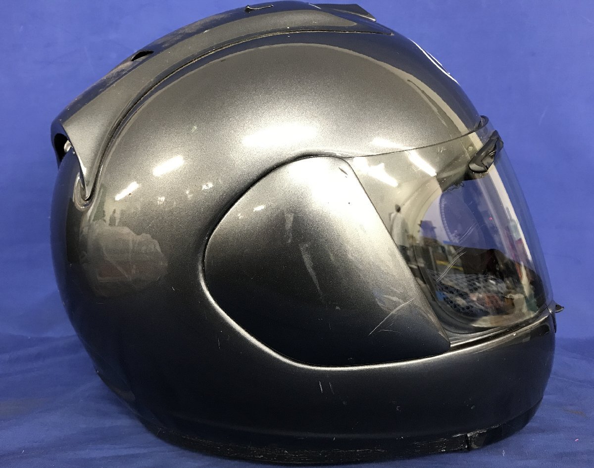 *35-005* шлем ARAI ARAI full-face шлем RX-7 RRⅣ L размер 59-60cm отсутствует * царапина есть [140]