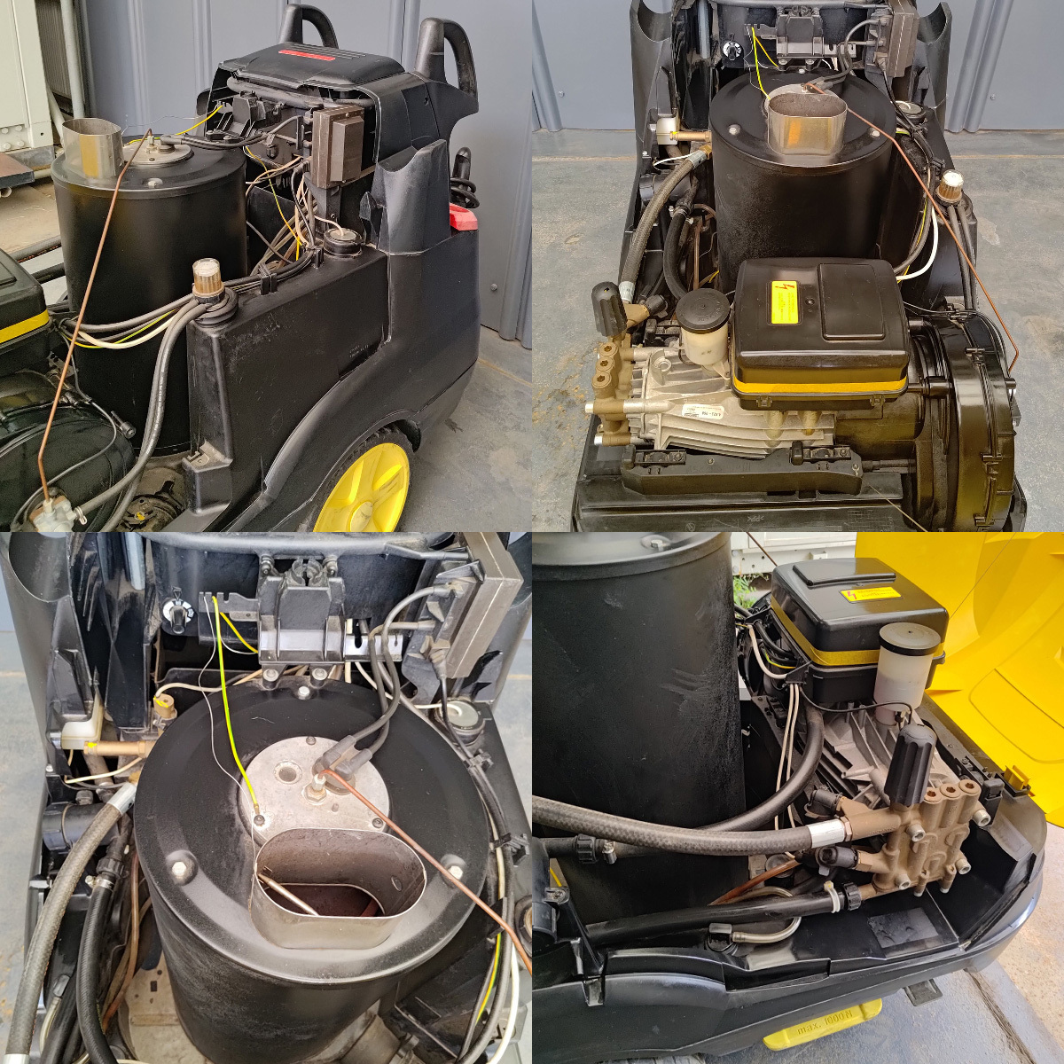 ケルヒャー 温水高圧洗浄機 HDS8/17M 200V 50Hz Karcher #1547【中古】_画像7