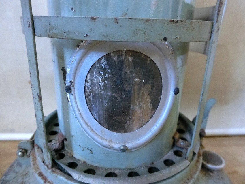 アンティークストーブ Aladdin BLUE FRAME HEATER No.H2201 動作未確認 アラジン　ストーブ ヒーター 【JJ104】_画像6