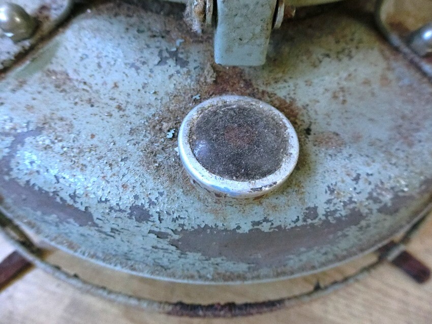 アンティークストーブ Aladdin BLUE FRAME HEATER No.H2201 動作未確認 アラジン　ストーブ ヒーター 【JJ104】_画像9