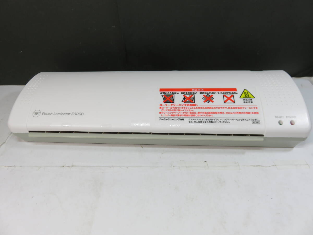 美品■「A3サイズ パウチラミネーター」+「ラミネートフィルム B5/B4/A3」セット E320B アコ・ブランズ・ジャパン _画像2