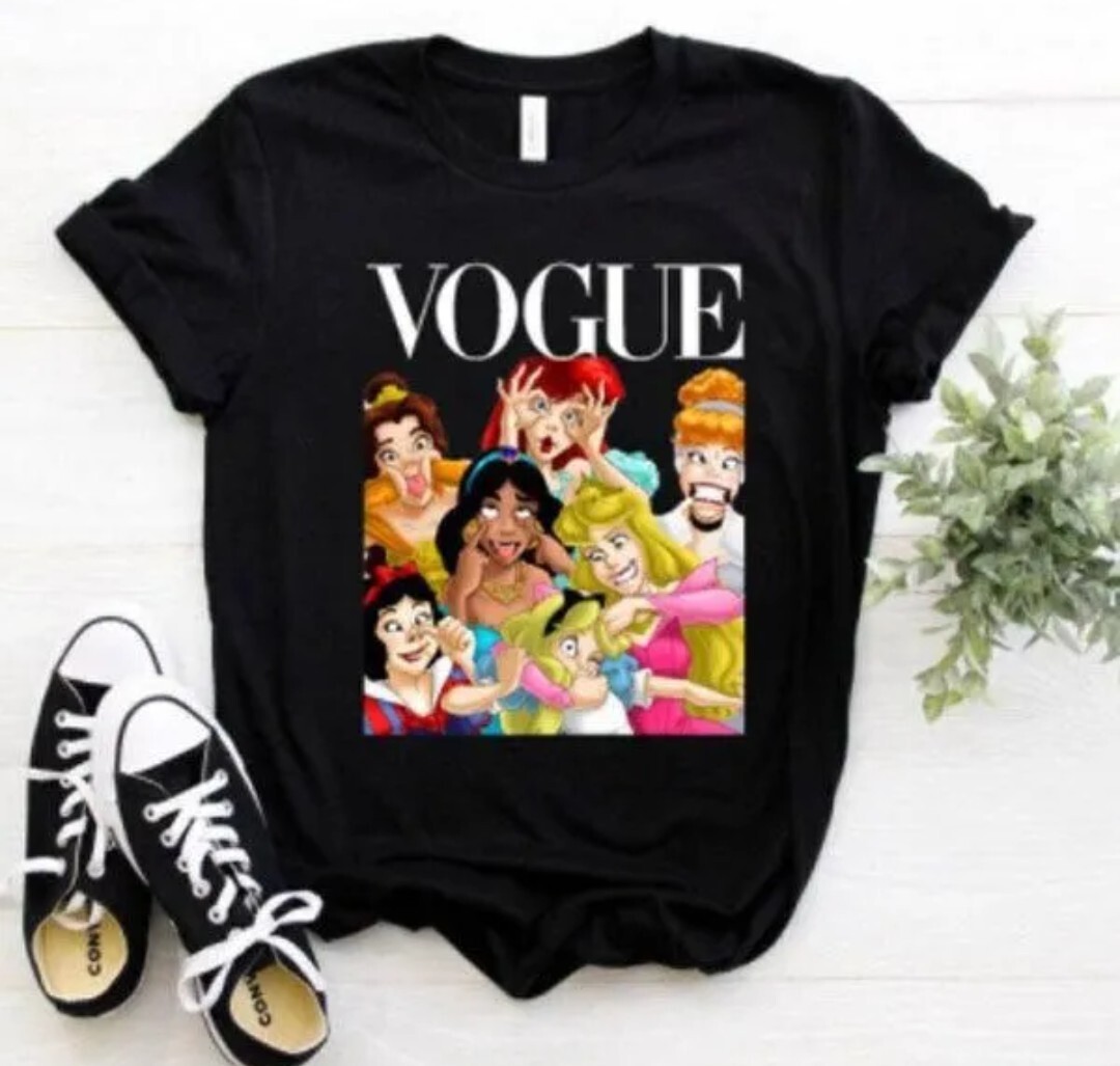 レディース ディズニー プリンセス パロディ Tシャツ Mサイズ_画像2